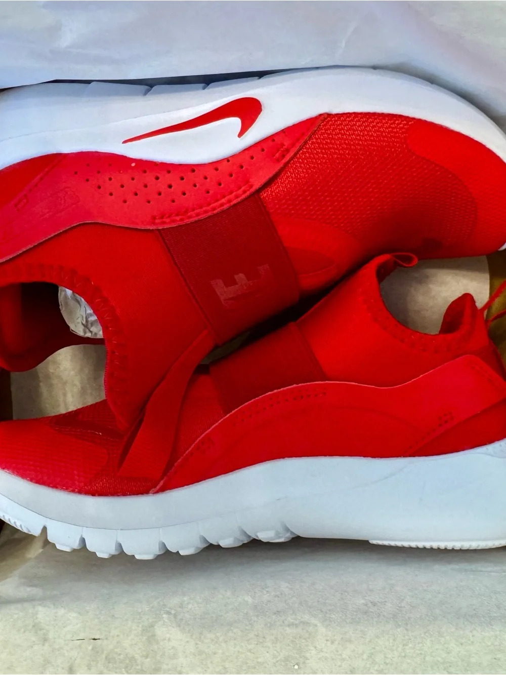 New! Nike 13.5C Flex Runner 4 Little Kid Running Shoes, Red